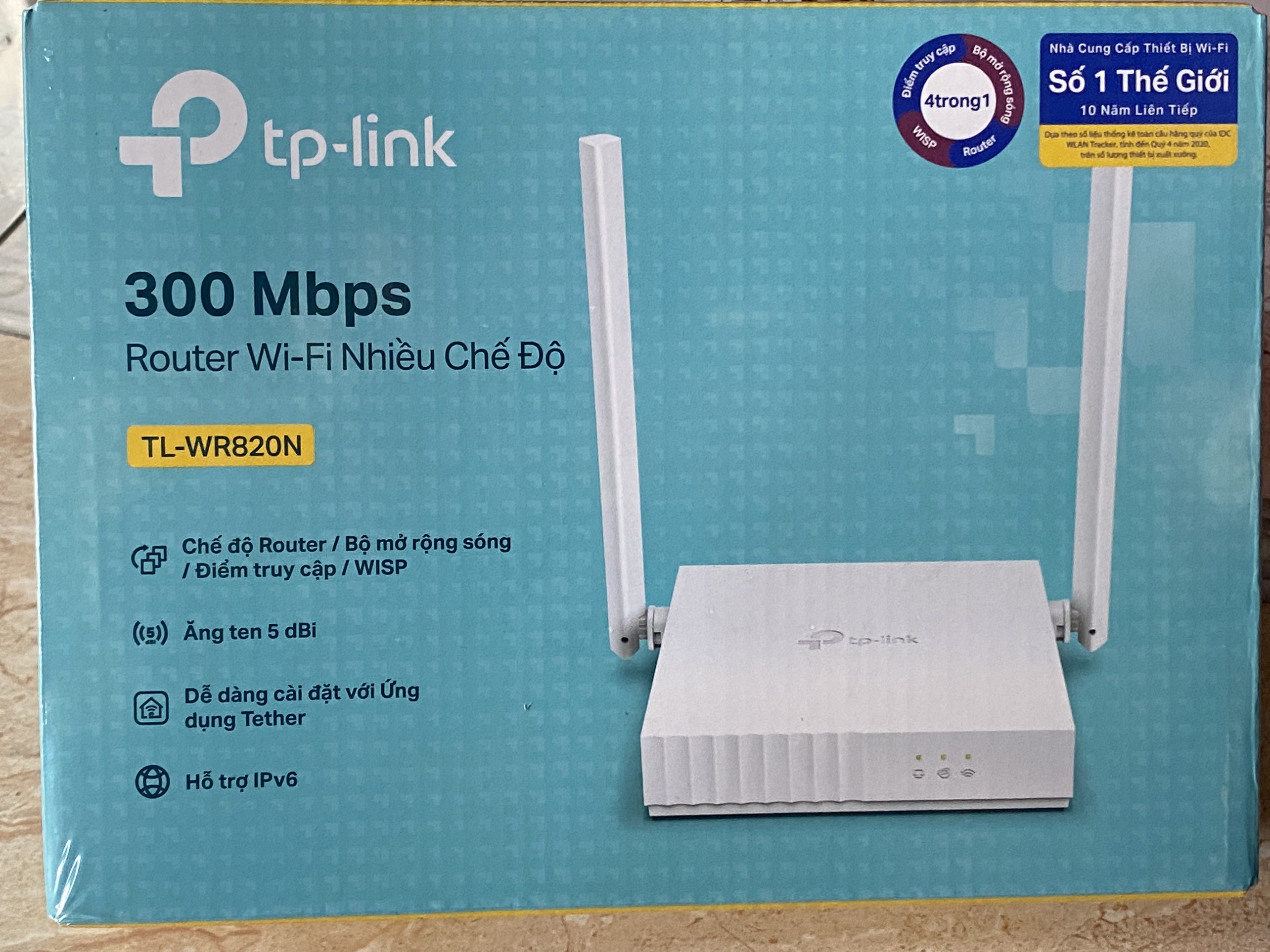 Bộ phát Wifi TP Link TL WR820N Chuẩn N Tốc Độ 300Mbps Lazada vn