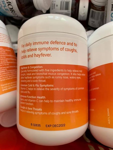 Vitamin C Nature's Way 500mg 300 viên