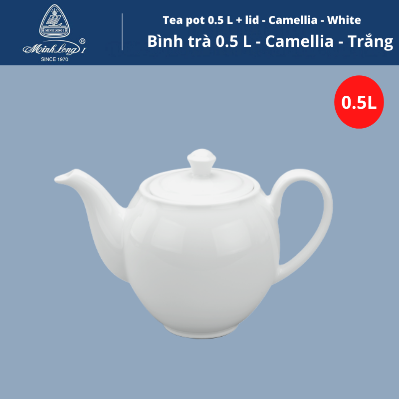 Bình sứ Camellia