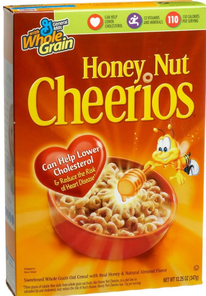 Ngũ cốc ăn sáng Cheerios Honey Nut 340g