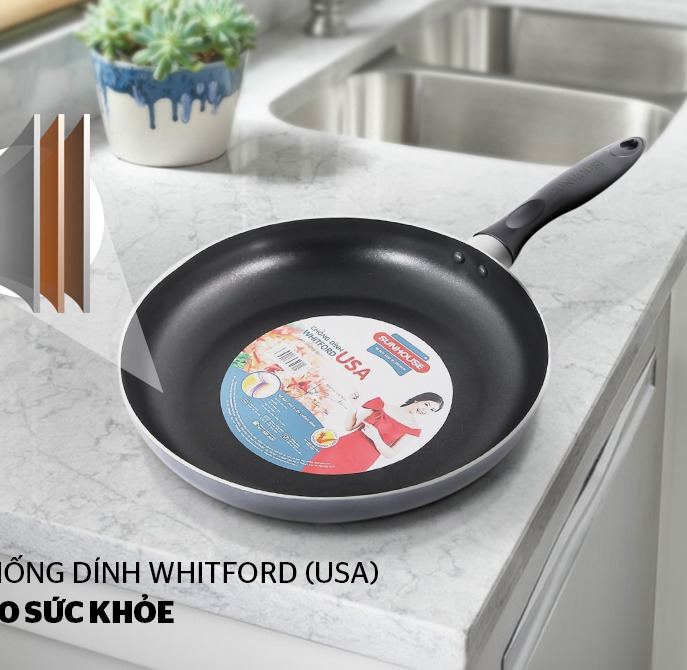 Chảo chống dính Sunhouse CT28 28cm