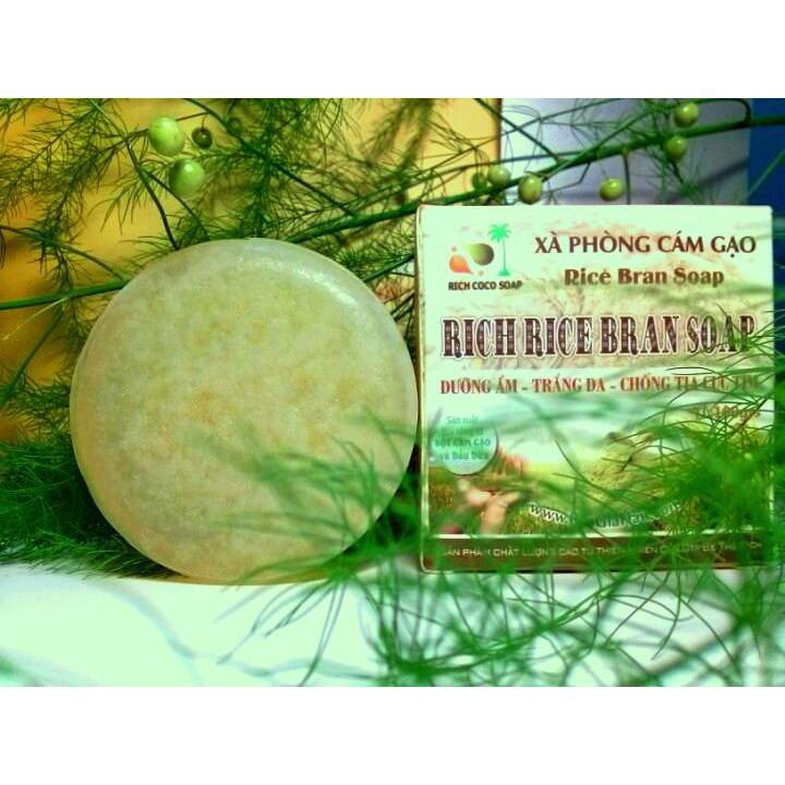 Xà phòng gạo dưỡng trắng 100g