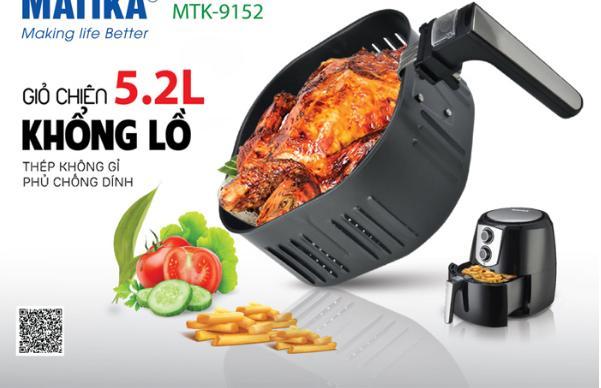 Nồi chiên chân không Matika MTK-9132 3,2L