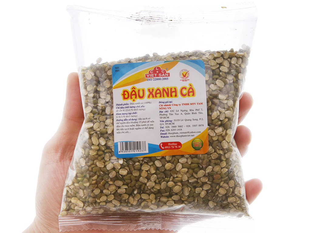 Đậu xanh cà Việt San