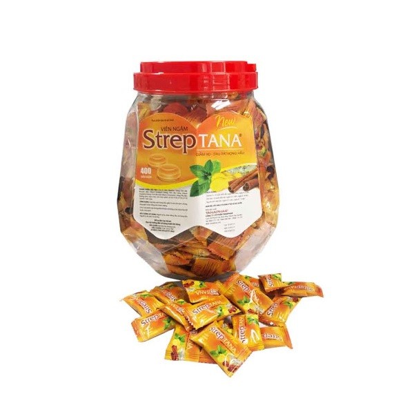 Kẹo Ngậm Streptana 400 viên