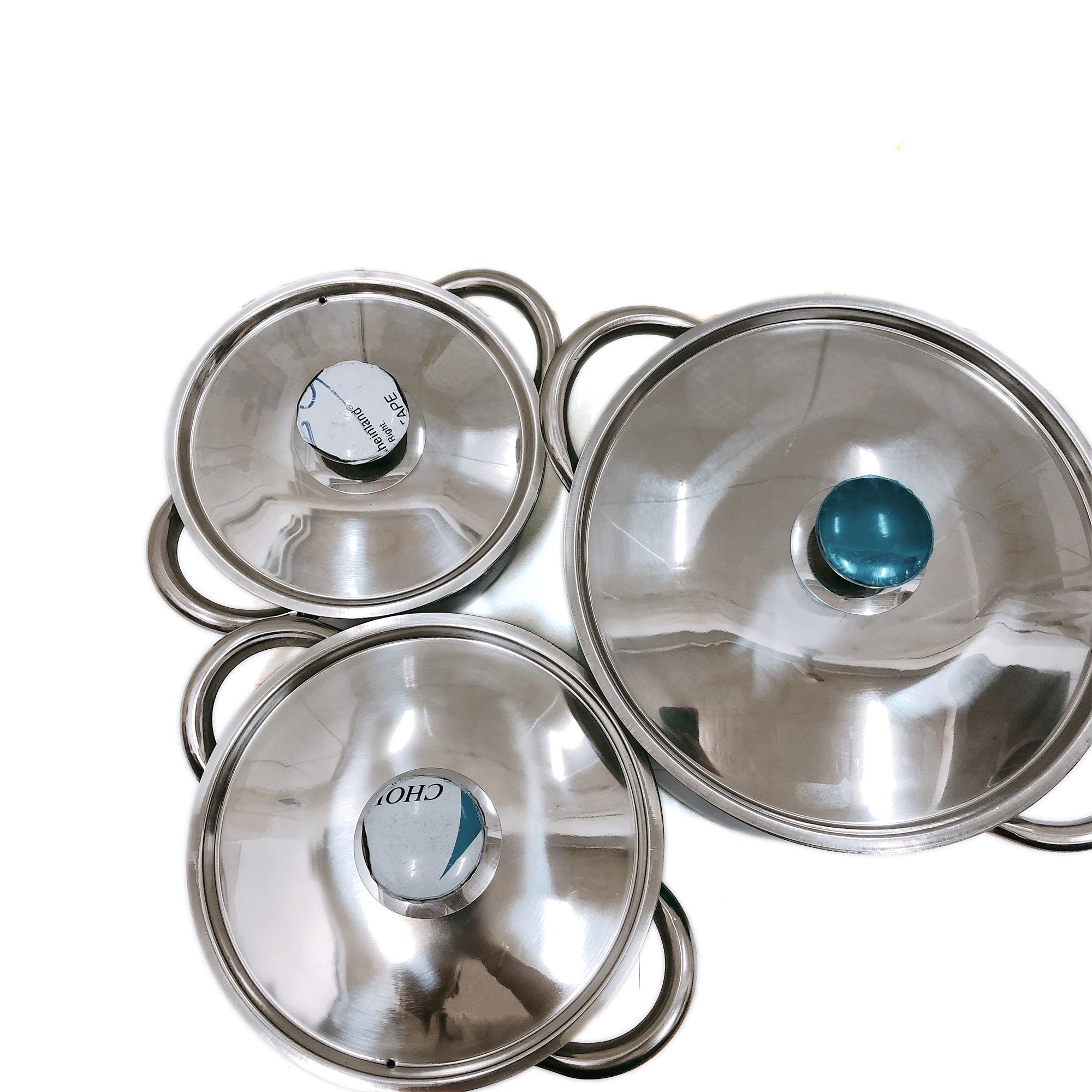 BỘ 3 NỒI INOX RAINY XTT-RN06TT