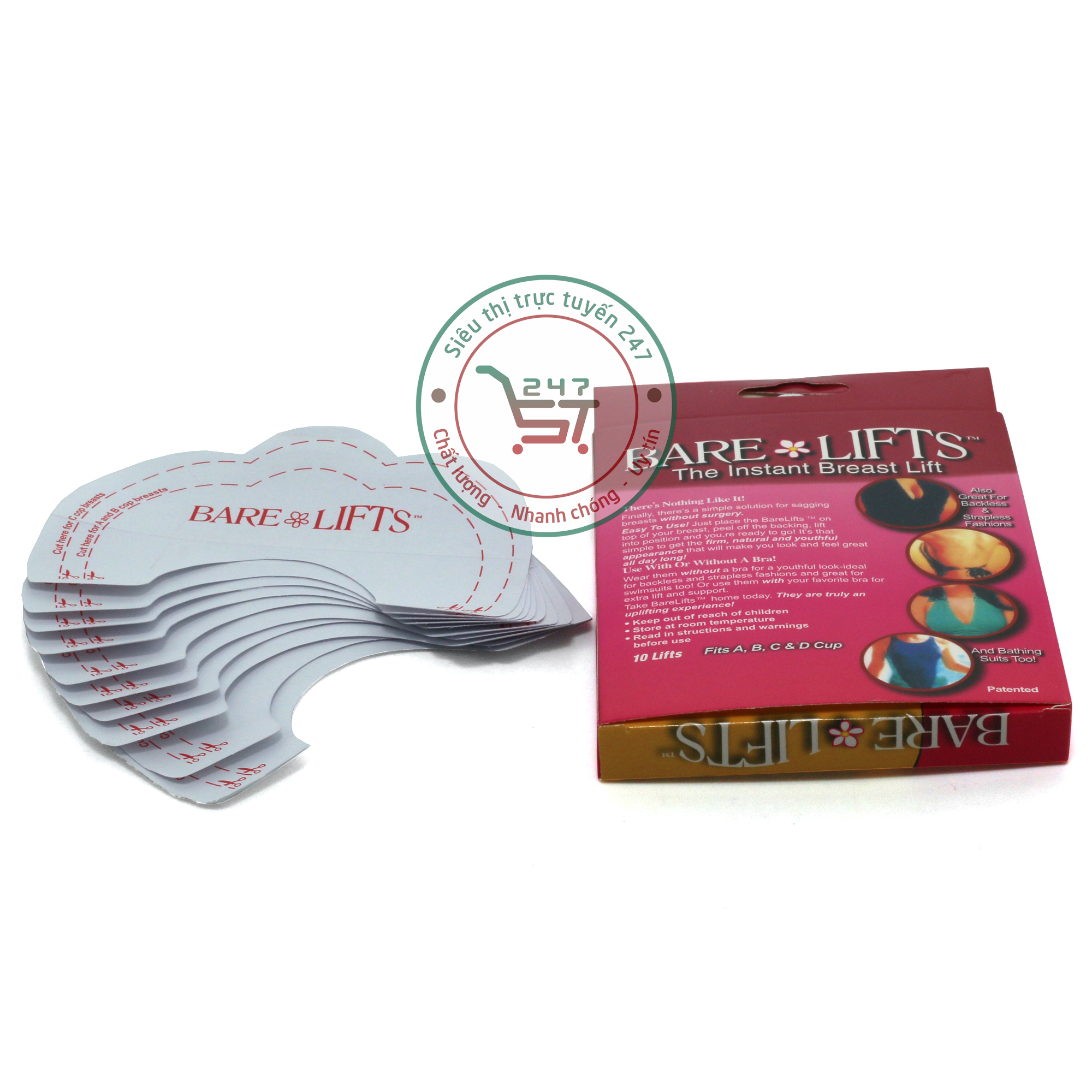 Miếng Dán Nâng Ngực Bare Lifts