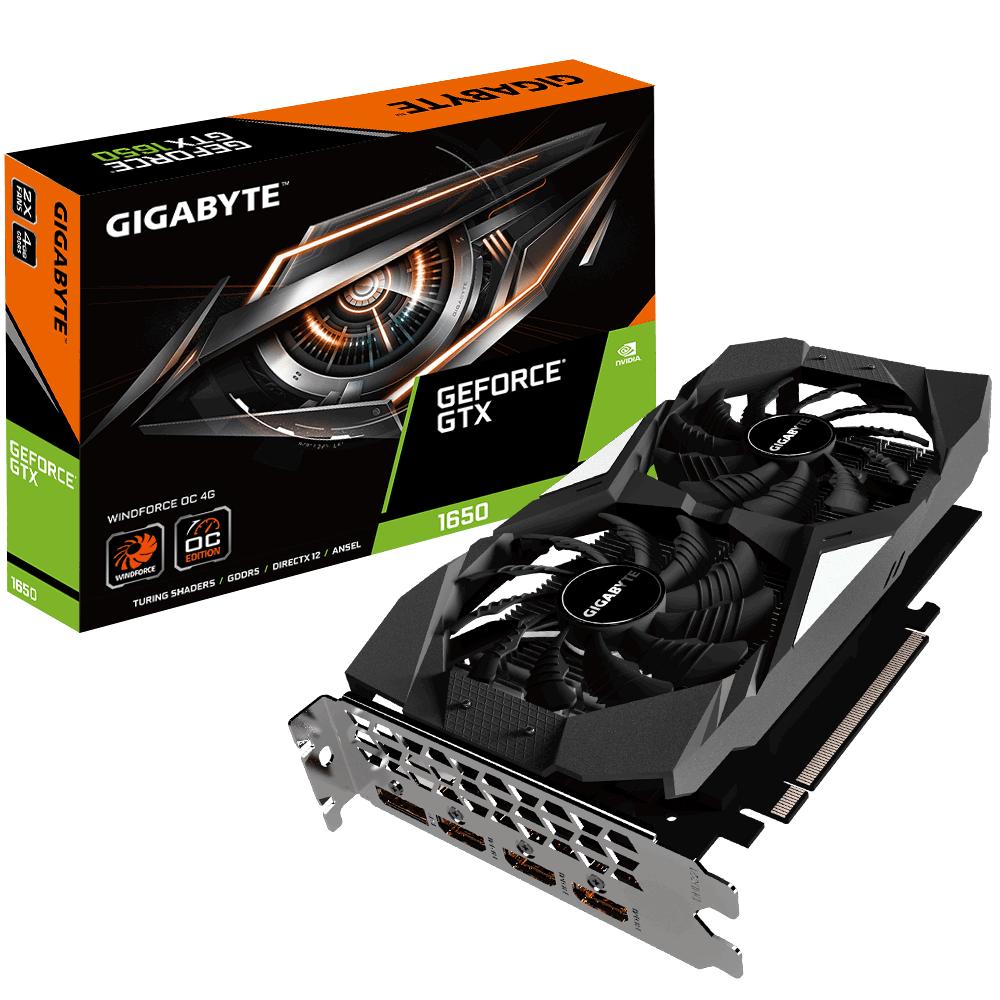 Card màn hình GIGABYTE GeForce GTX 1650 4GB GDDR5 Gaming OC (GV-N1650GAMING OC-4GD)