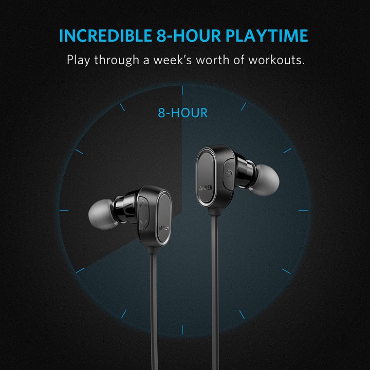 Tai nghe BlueTooth ANKER Soundbuds Sport