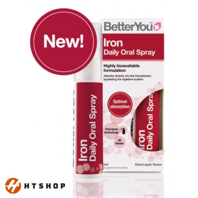 Xịt bổ sung sắt Iron Daily Oral Spray 25ml