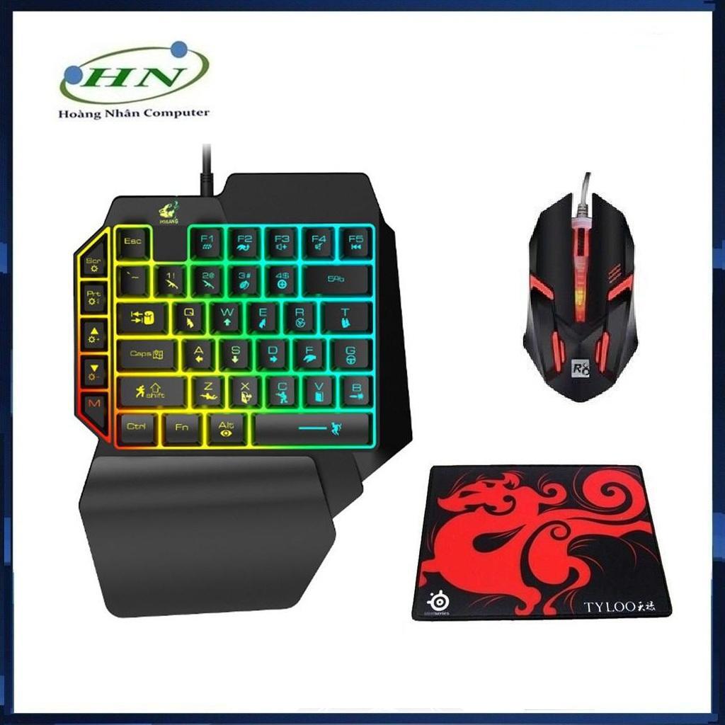 Combo Bàn Phím Bán Cơ FREE WOLF K15 + Chuột chuyên game