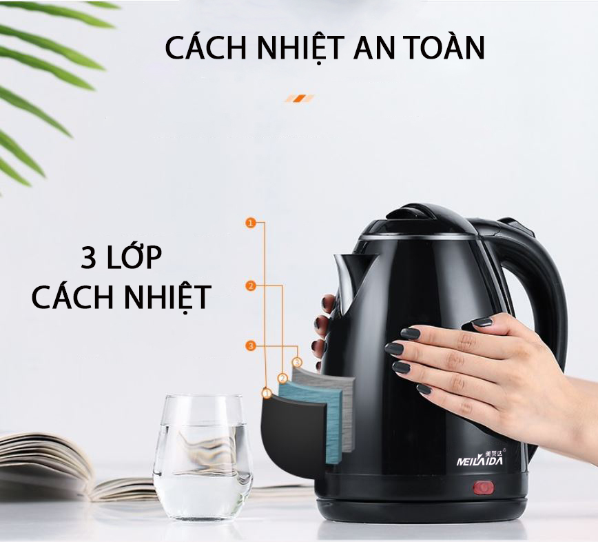 Ấm siêu tốc MeiLaiDa 2L