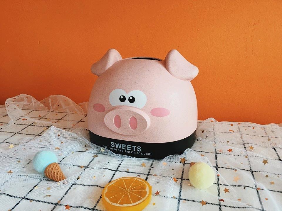 HỘP ĐỰNG GIẤY HÌNH HEO LÚA MẠCH