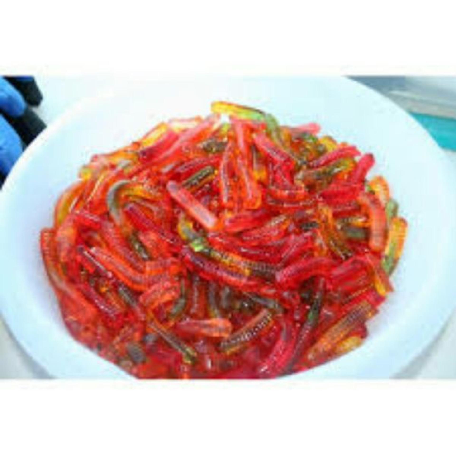 Kẹo Dẻo Haribo Worms 80g