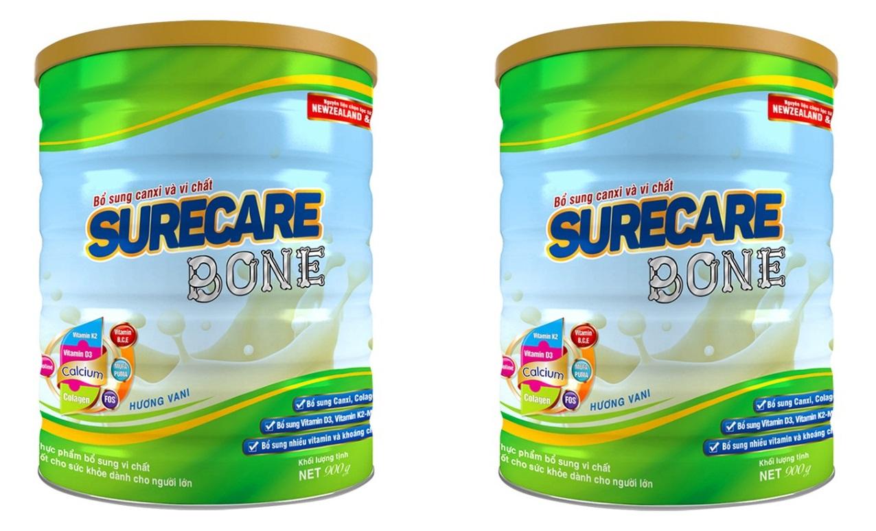 Sữa Surecare Bone 900g combo 2 hộp