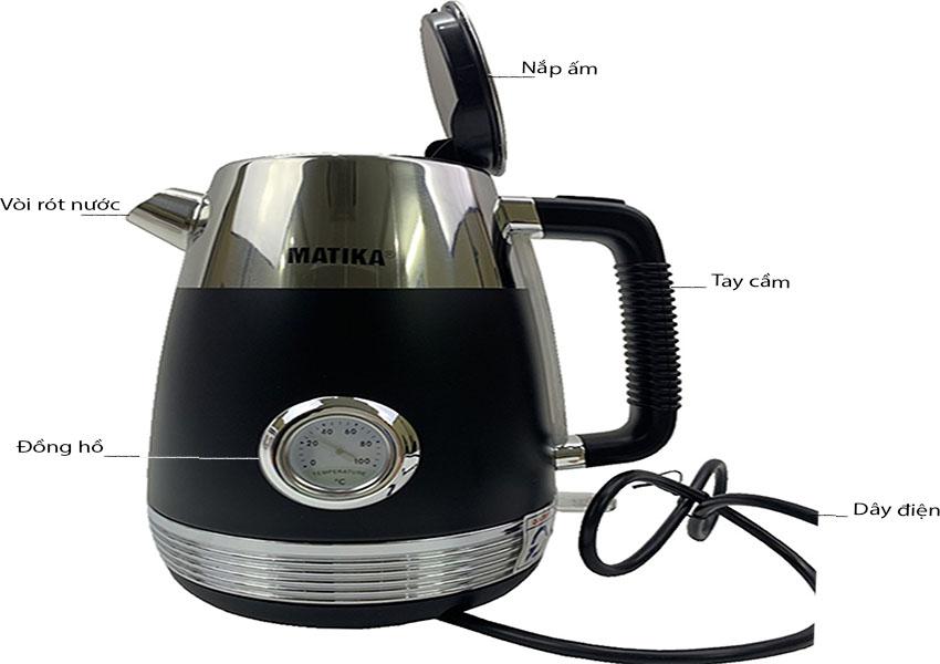 Ấm siêu tốc Matika MTK-1869