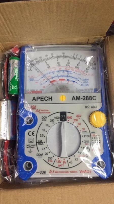 ĐỒNG HỒ VẠN NĂNG APECH AM-288C
