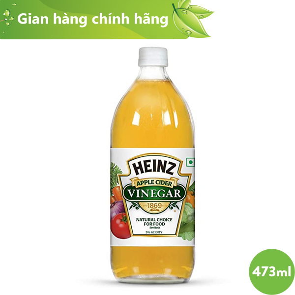 Dấm táo Heinz chai 473ml