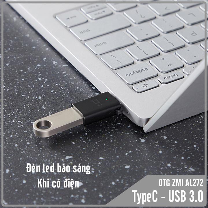 USB OTG Zmi AL272 chuyển từ TypeC USB 3.0