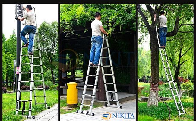 Thang nhôm rút Nikita AID38