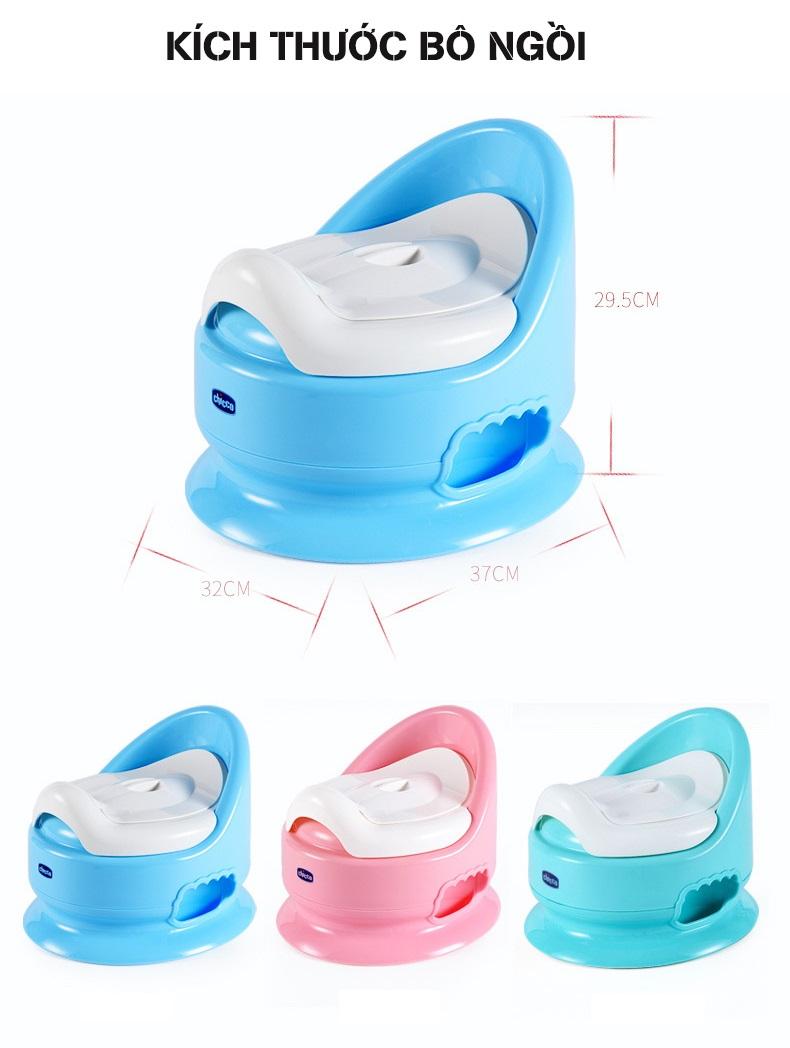 Bô vệ sinh có lưng tựa Chicco