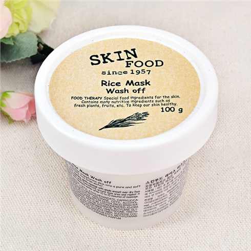 Mặt Nạ Từ Cám Gạo Skinfood Rice Mask Wash Off 100g