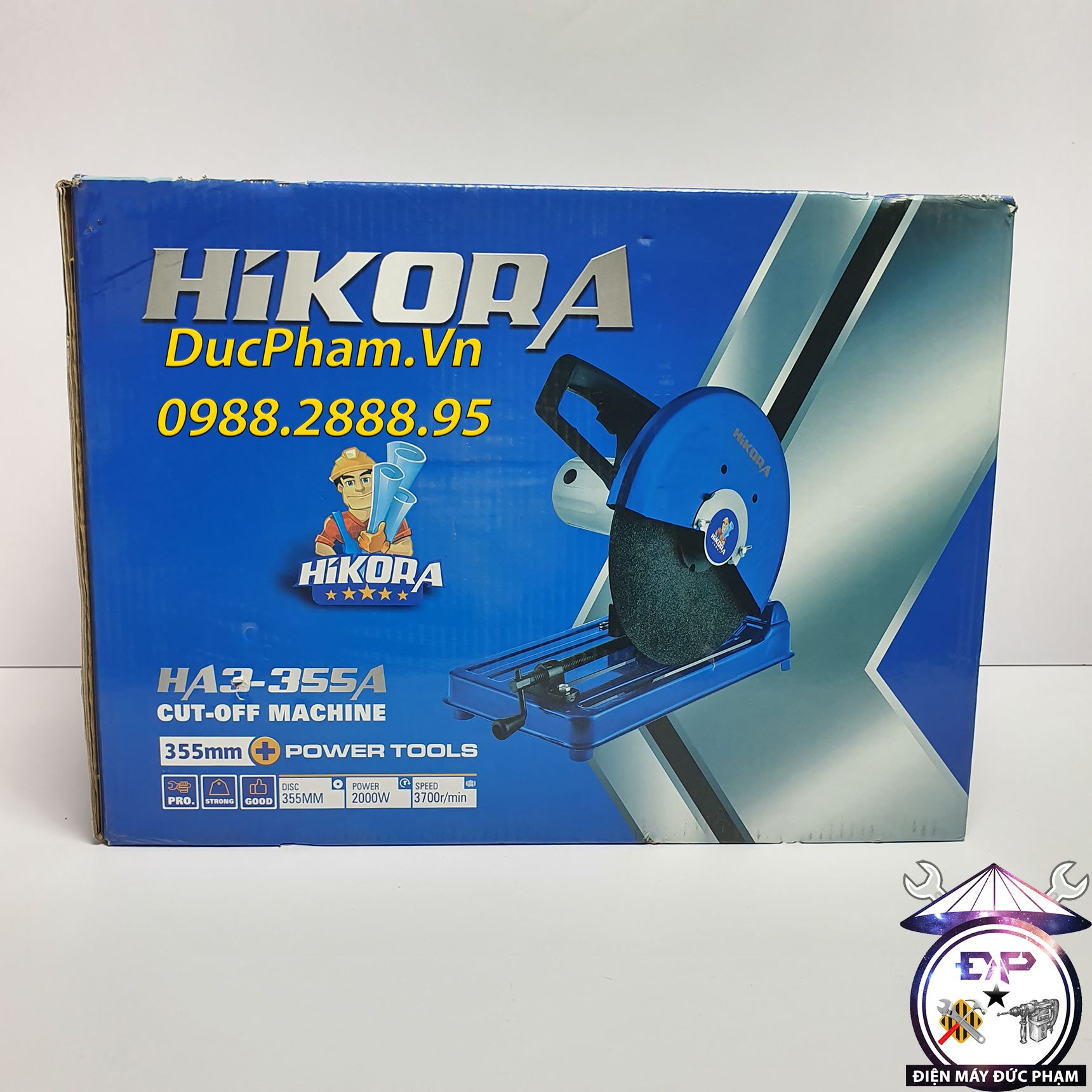 MÁY CẮT SẮT HIKORA HA3-355