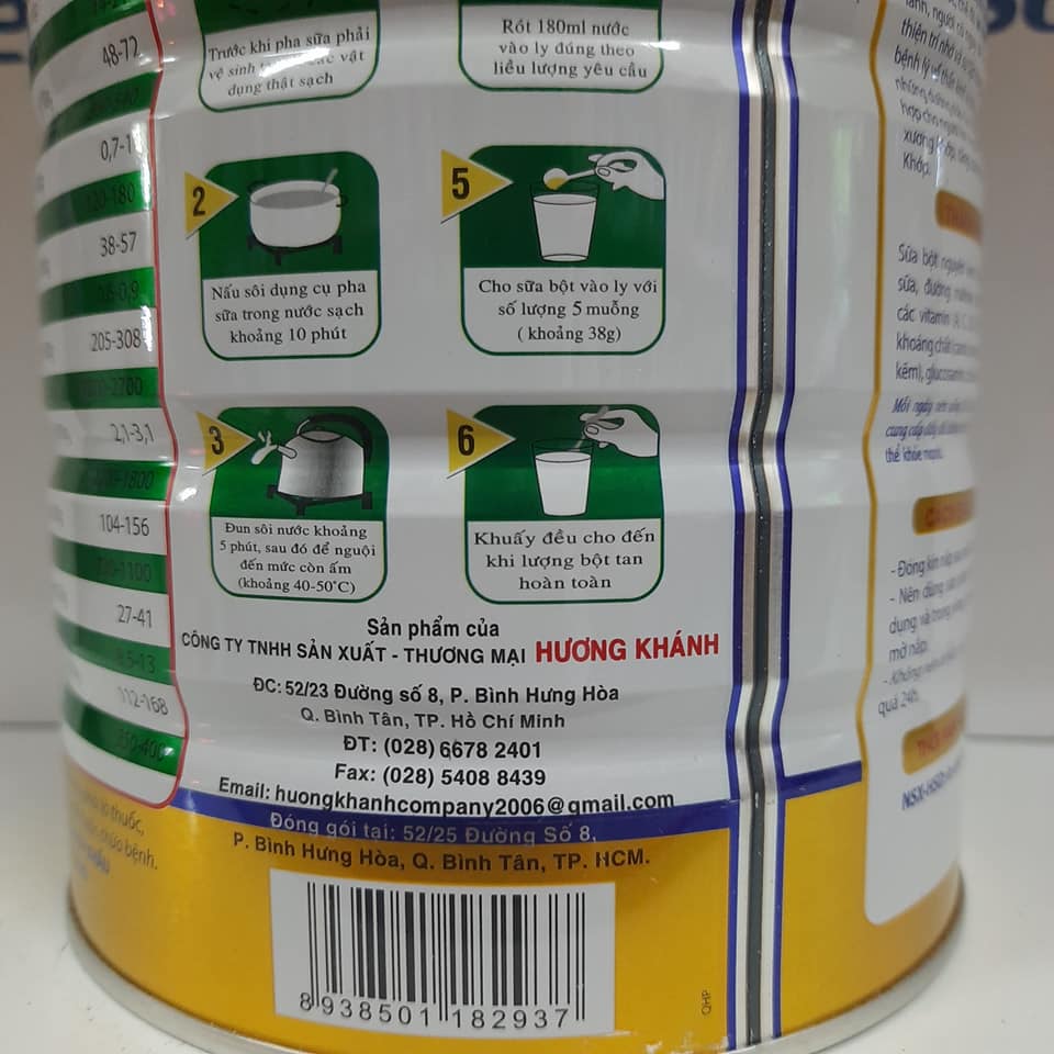 Sữa Epotsure gold 900g
