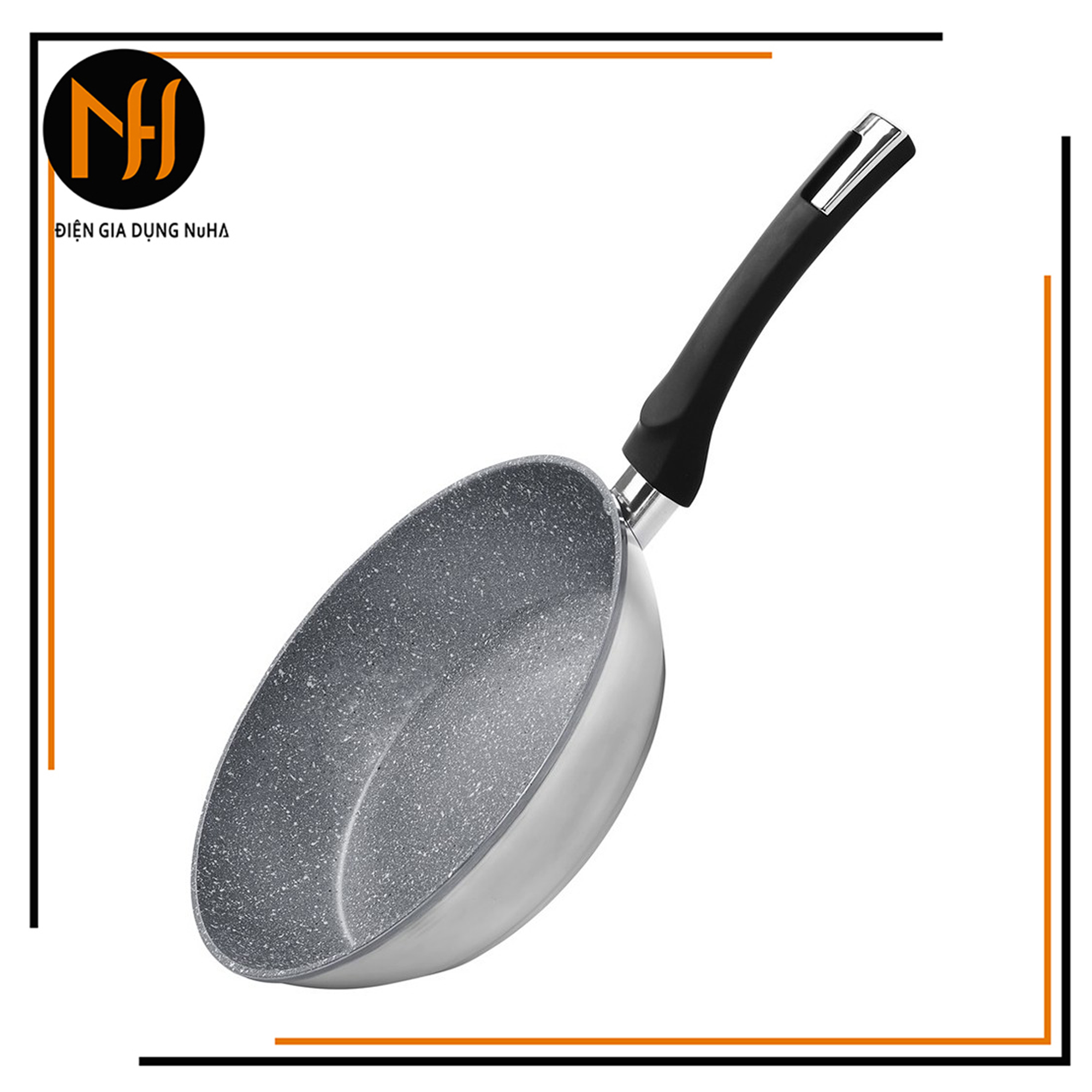 CHẢO SÂU LÒNG CHỐNG DÍNH GREEN COOK GCP04-26IH 26CM