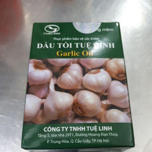 Thực phẩm chức năng dầu tỏi Tuệ Linh