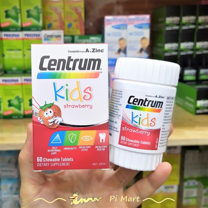Centrum Kids Multi Vitamin 60 viên