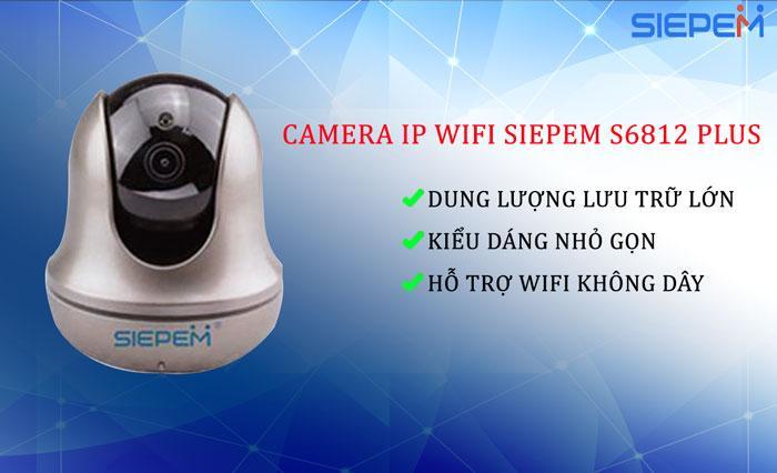 CAMERA WIFI SIEPEM S6812 PLUS/PRO