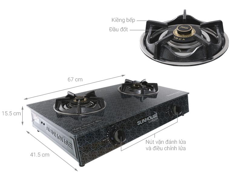 Bếp ga Sunhouse MMBB0787/MMBI0787
