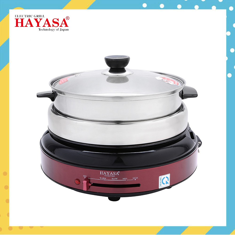 Lẩu điện nướng Hayasa HA-68