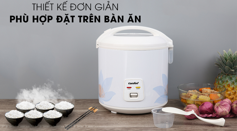 Nồi cơm điện Comfee CR-CM2220(C) 2.2L