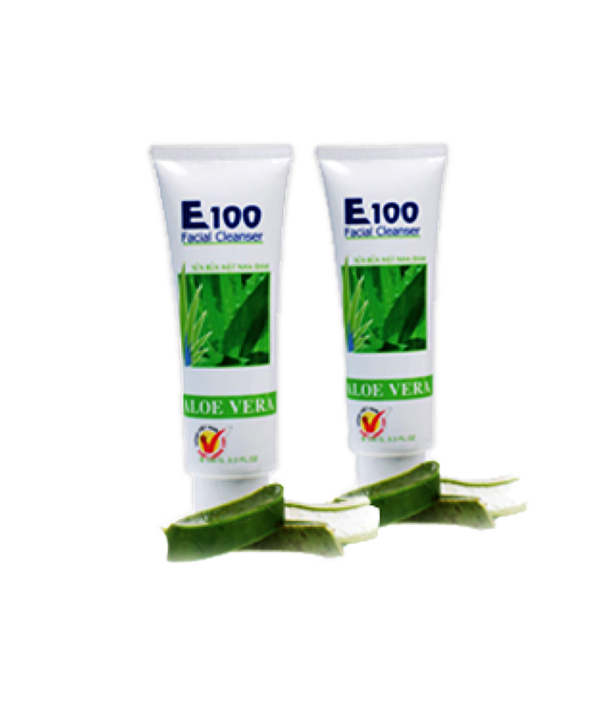 Sữa Rửa Mặt Dưỡng Ẩm E100 Tinh Chất Nha Đam 100G