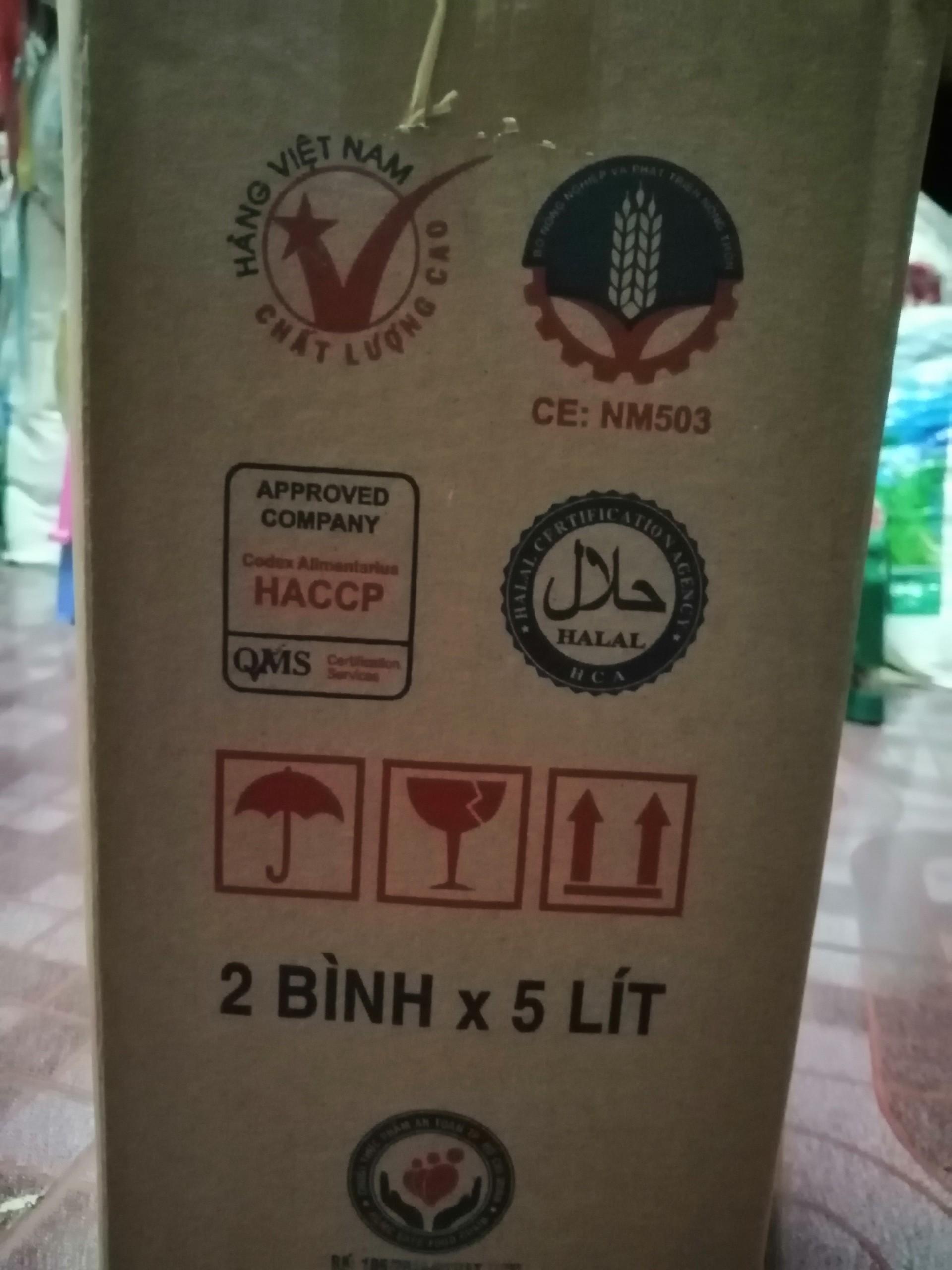 Nước Mắm Hưng Thịnh 20 Độ Đạm 5L