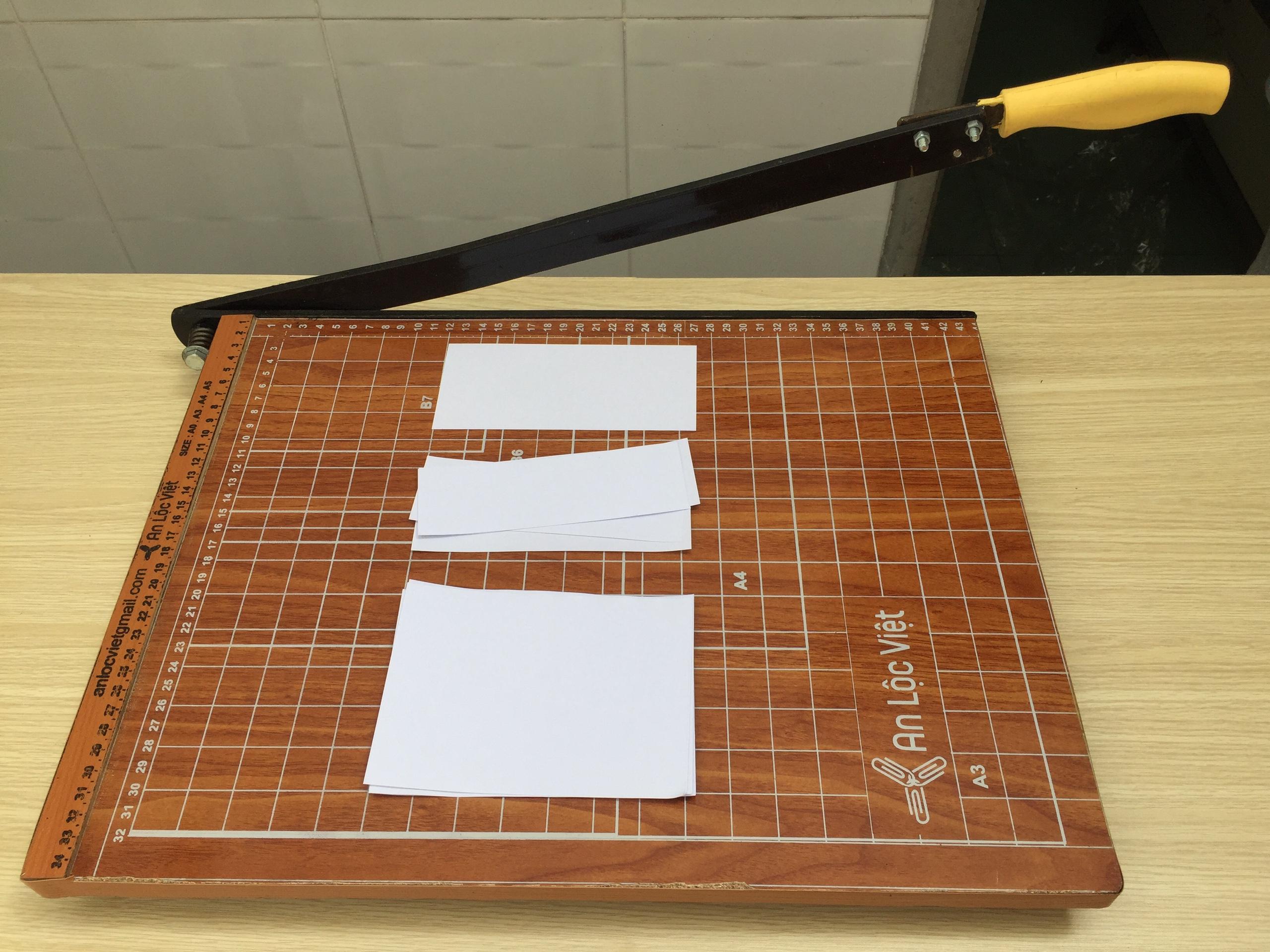 Bàn cắt giấy A3 Gỗ