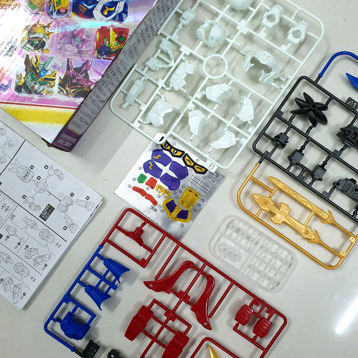 Đồ chơi lắp ráp SD/BB Gundam A005 - Lưu Bị