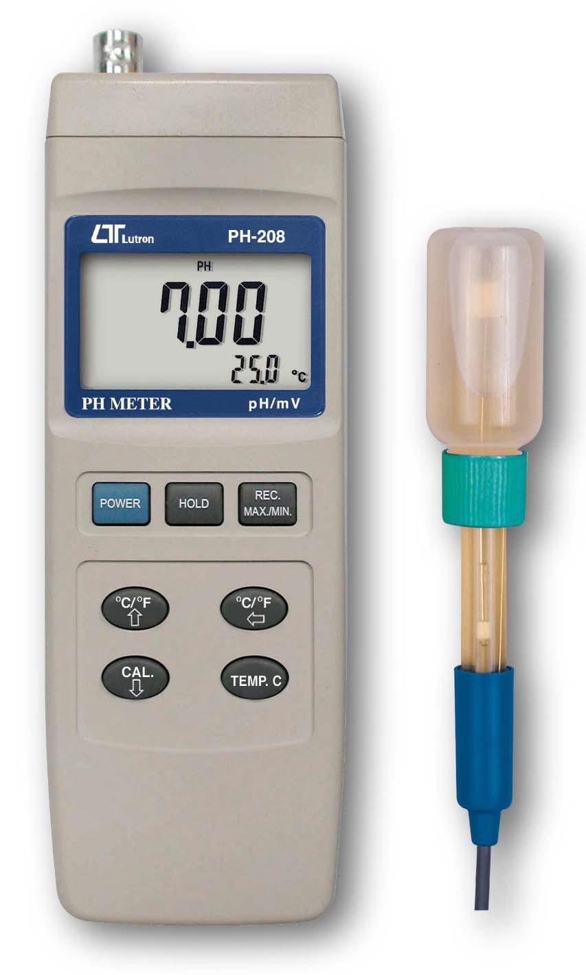Máy đo PH/đo nước tinh khiết Lutron PH-208