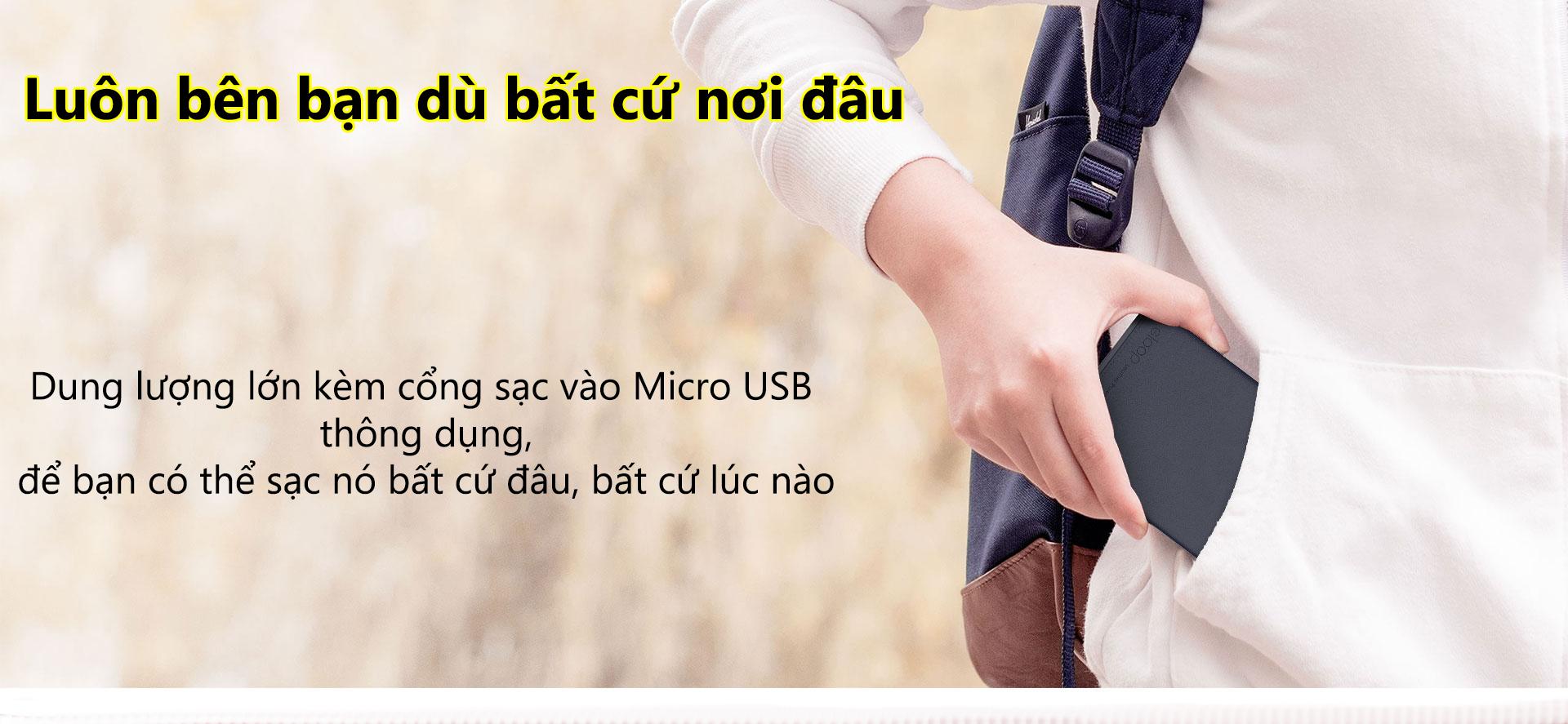 Sạc dự phòng Eloop E26 12000mAh