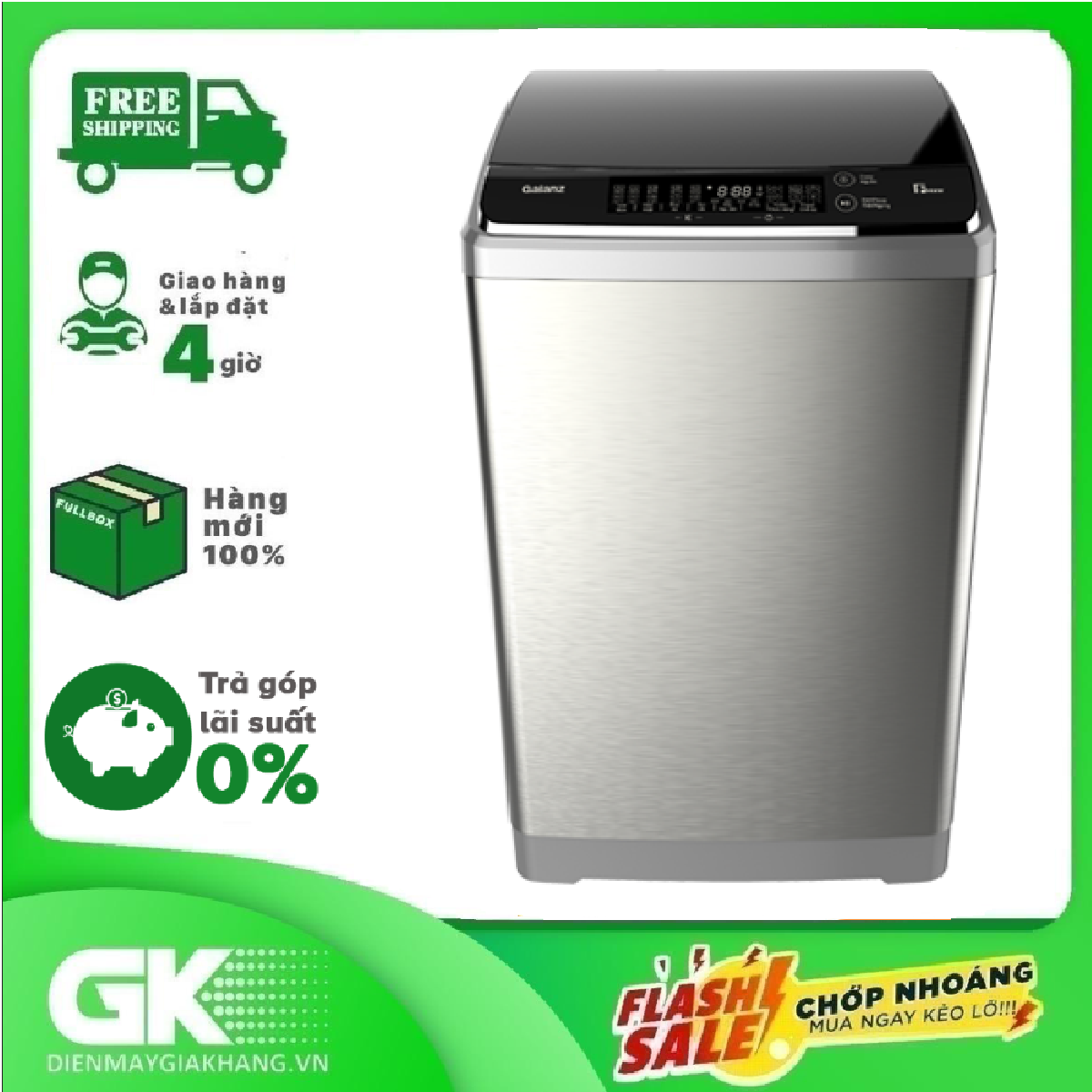 Máy Giặt Galanz XQB100-L5E 10Kg