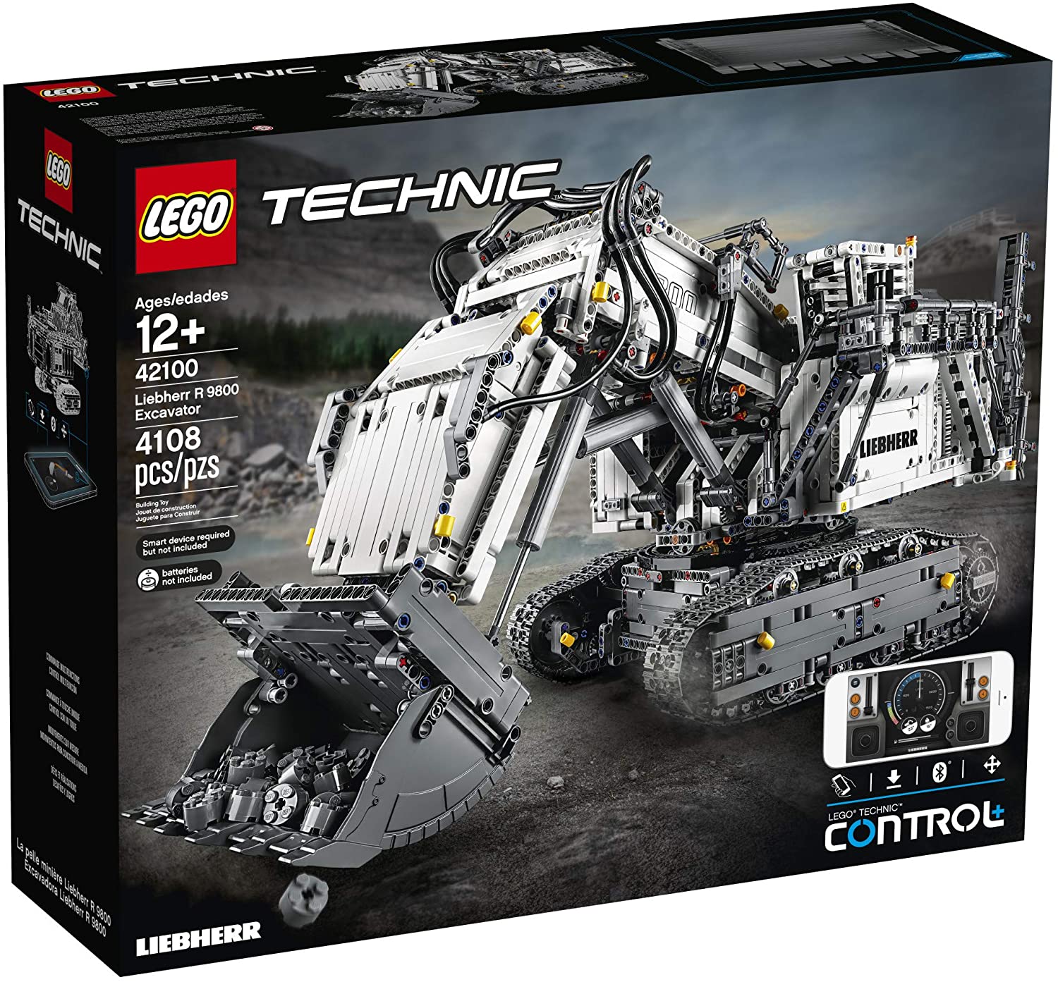 LEGO TECHNIC 42100 Siêu Máy Xúc Liebherr R 9800