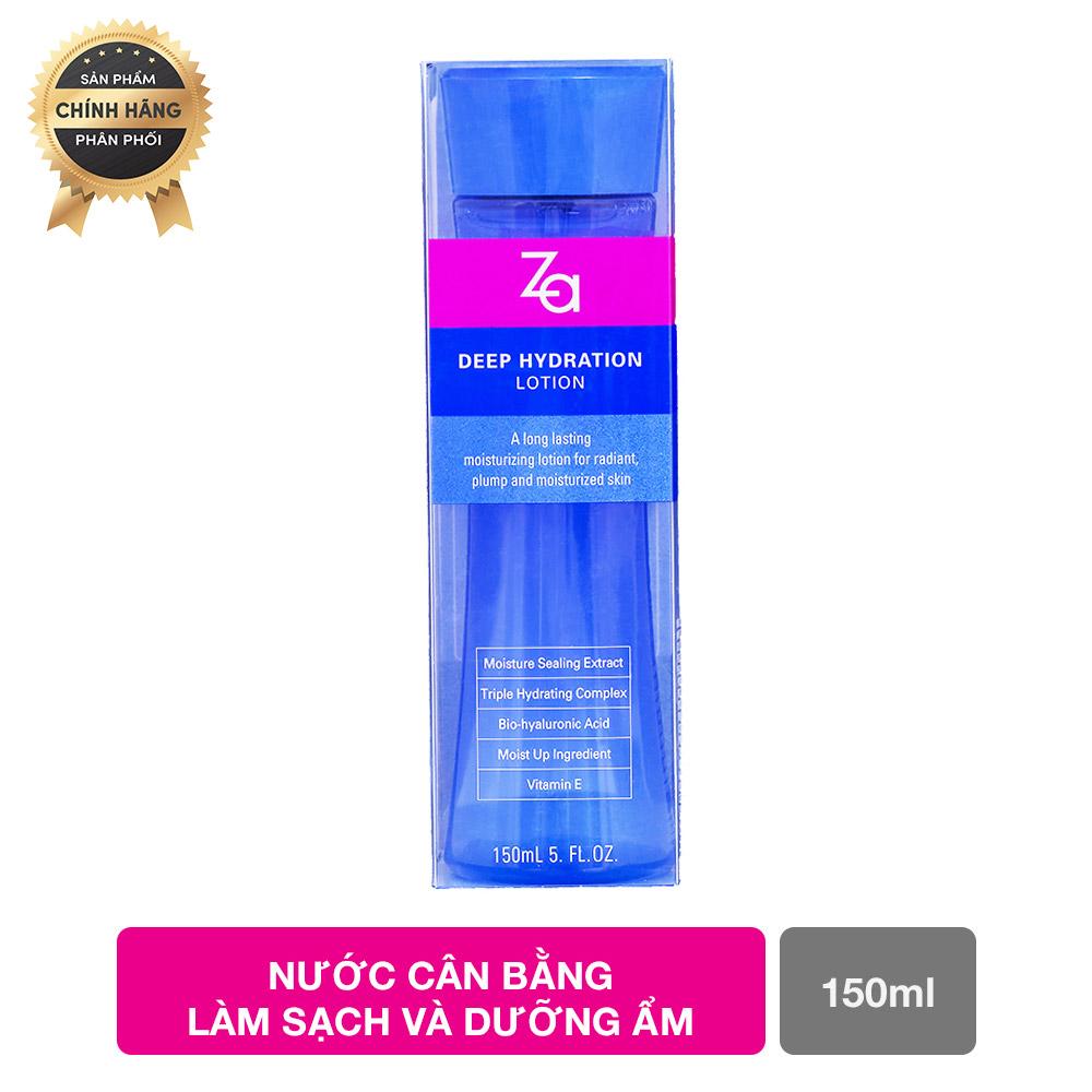 Nước hoa hồng giữ ẩm làm mềm da Za Deep Hydration 150ml