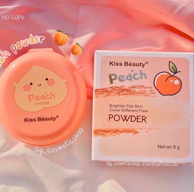 Phấn Nén Kiềm Dầu Eglips Hey Peach Blur Powder Pact Limited Edition