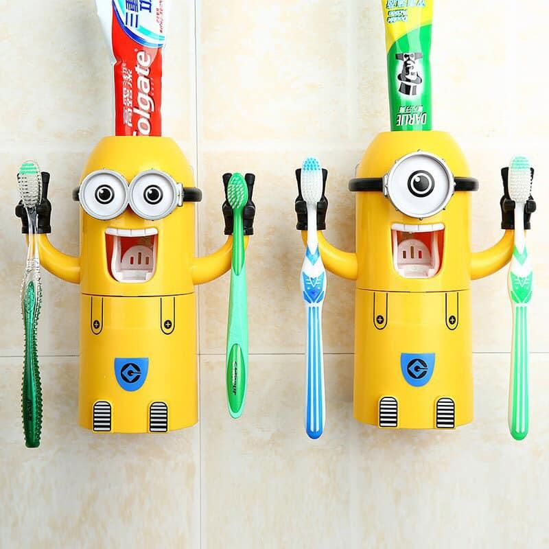 Dụng cụ lấy kem đánh răng hình Minion ngộ nghĩnh