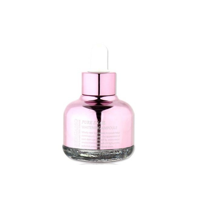 Serum Dưỡng Ẩm Chuyên Sâu Chiết Xuất Ốc Sên Bergamo Pure Snail Whitening Ampoule 30ml