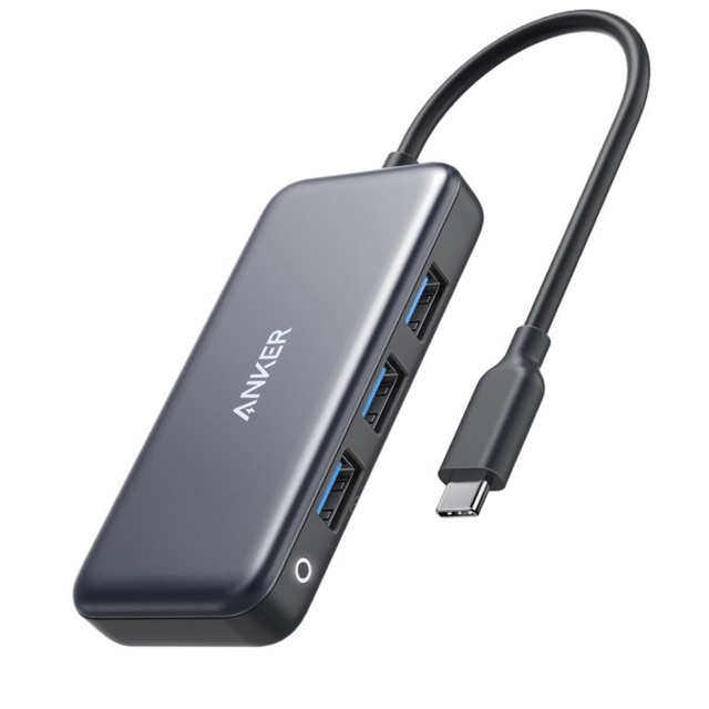 BỘ CHUYỂN ĐỔI CỔNG 4IN1 USB-C HUB ADAPTER ANKER PREMIUM A8321