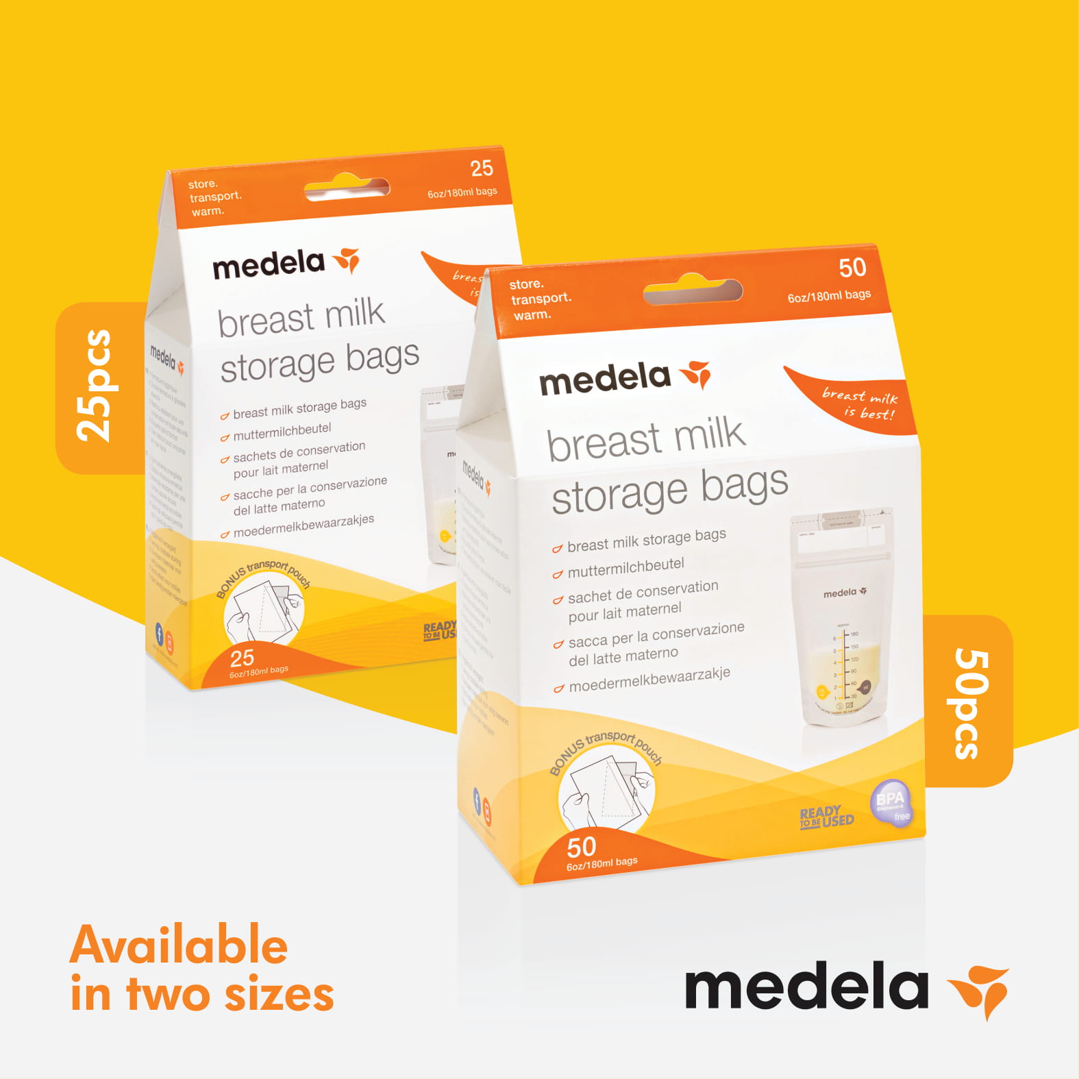 Túi trữ sữa Medela