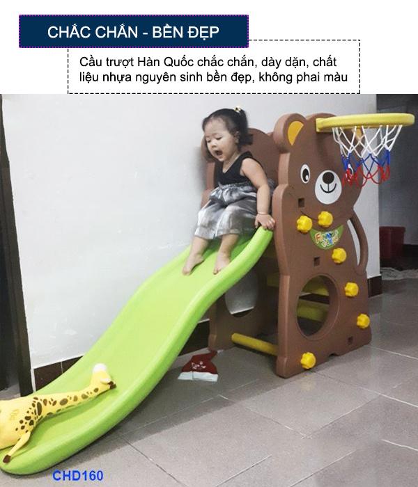 Cầu trượt Hàn Quốc TOBEBE CHD160